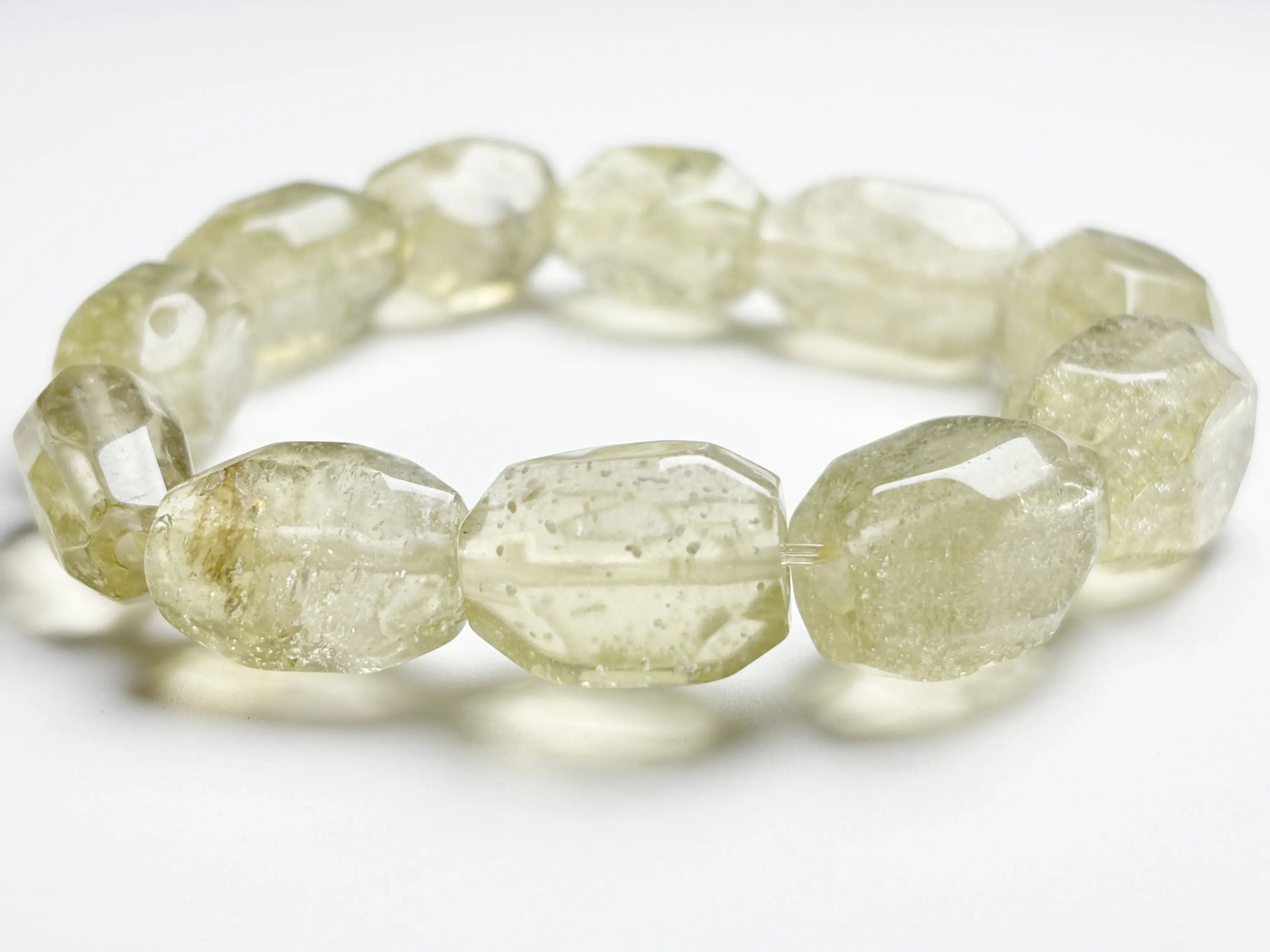 リビアングラス ブレスレット (不定形) / Libyan Desert Glass