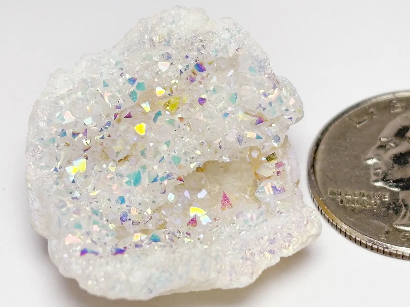 モロッコ産 オーラクォーツ ジオード / Aura Quartz Geode