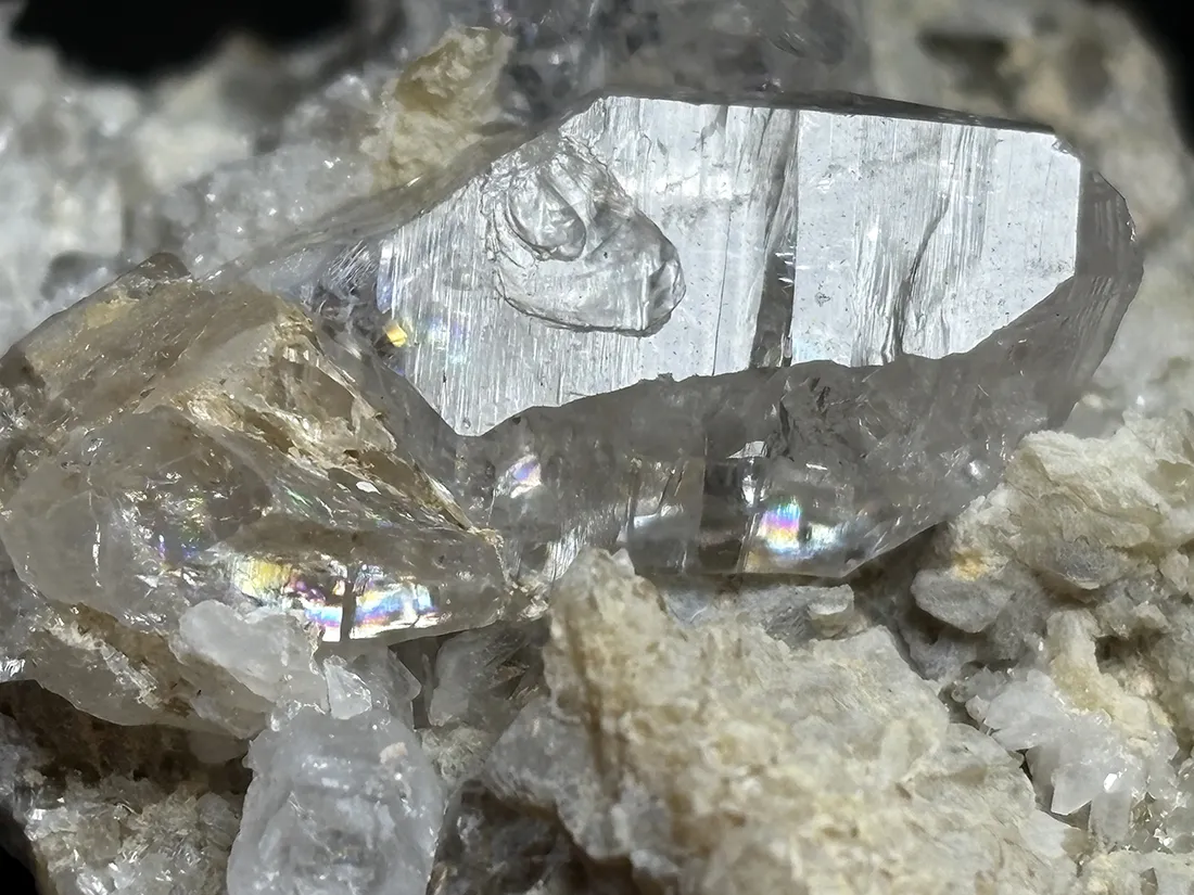 パキスタン産 パーキマーダイヤモンドクォーツ (両剣水晶/ダブルターミネーテッド) クラスター / Pakimer Diamond Quartz