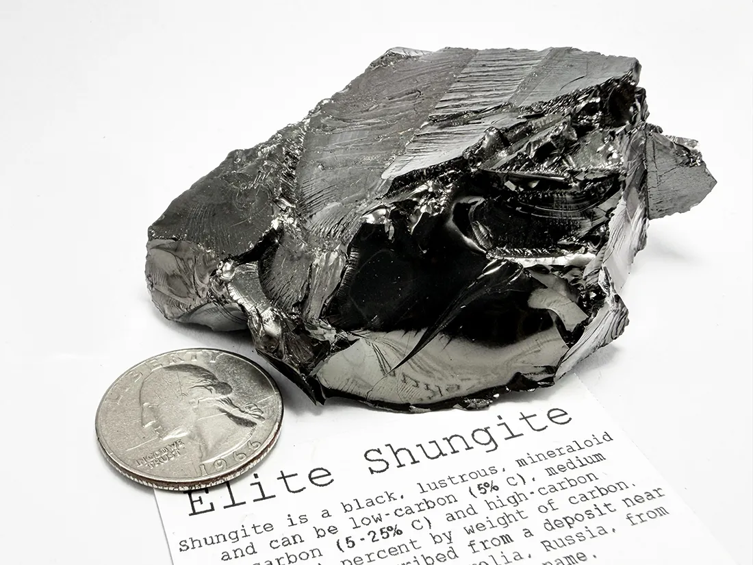 コロンビア産 エリート シュンガイト  / Elite Shungite