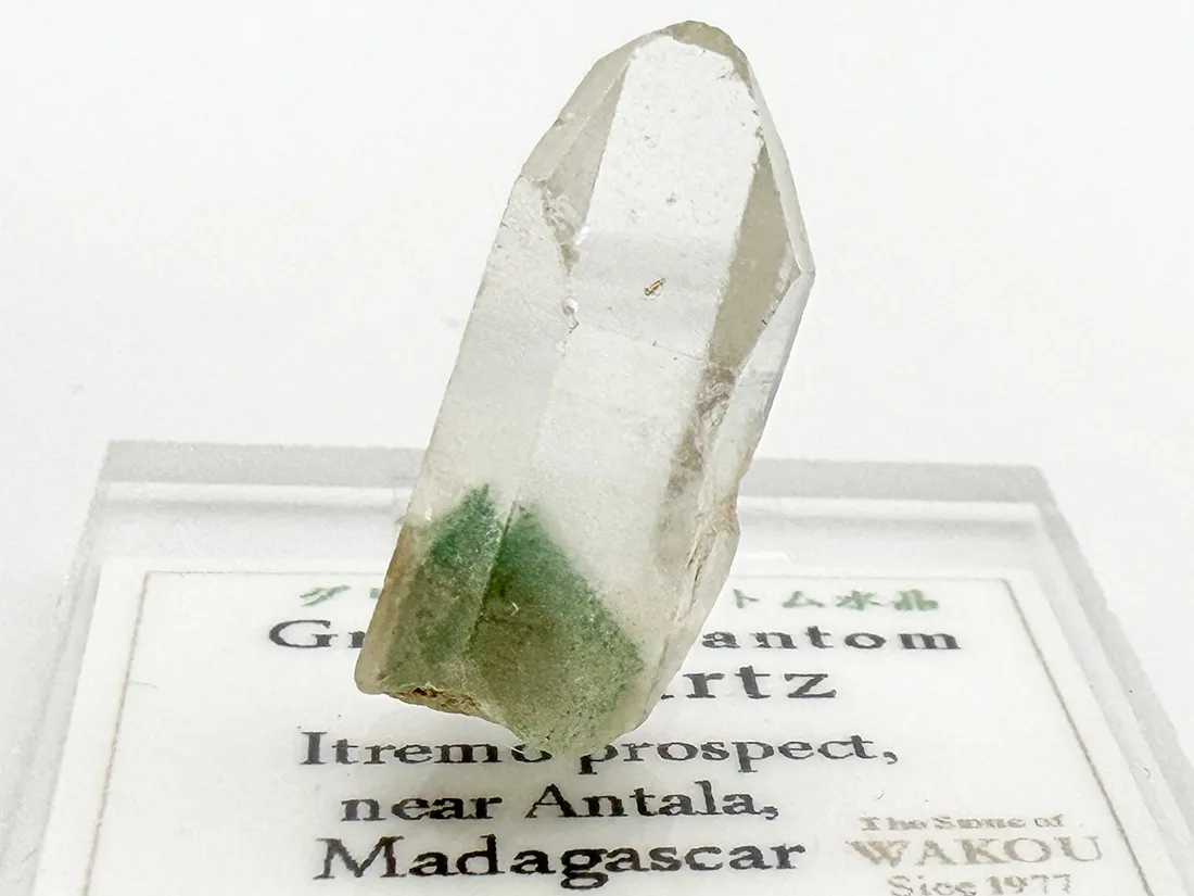 マダガスカル産 グリーンファントムクォーツ / Green Phantom Quartz