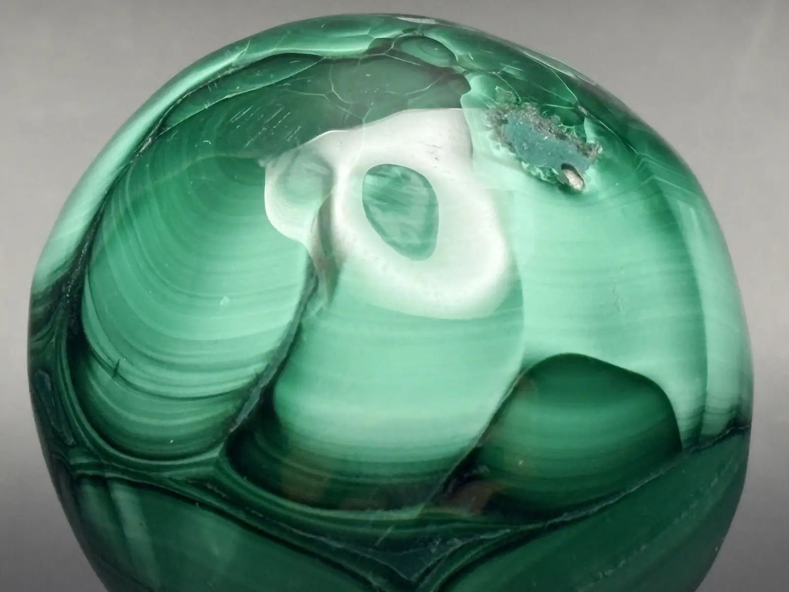 コンゴ民主共和国産 マラカイト 47ｍｍ 丸玉 / Malachite Sphere