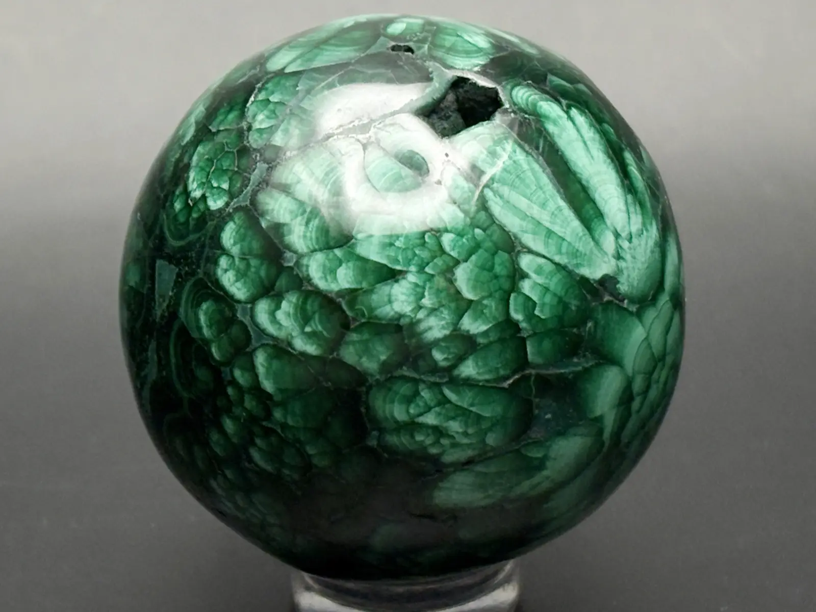 コンゴ民主共和国産 マラカイト 38ｍｍ 丸玉 / Malachite Sphere