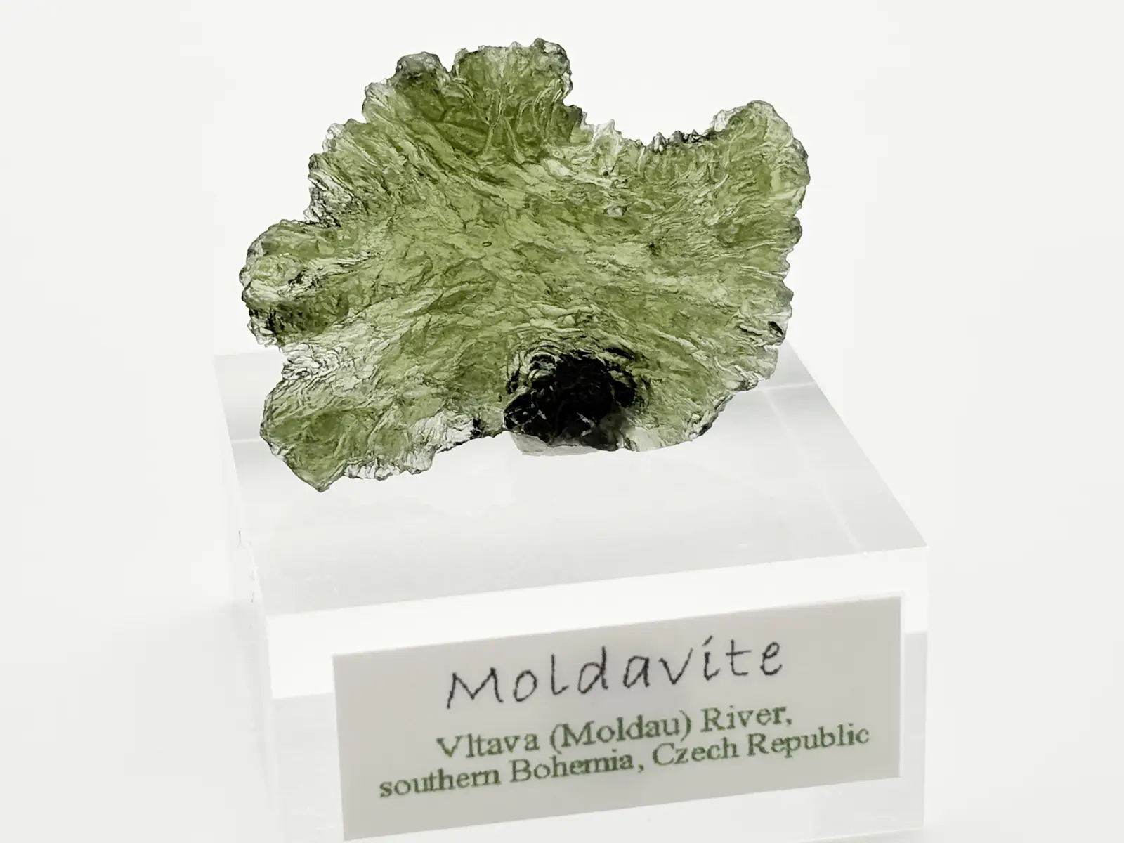 チェコ産 モルダバイト (4.8g) / Moldavite
