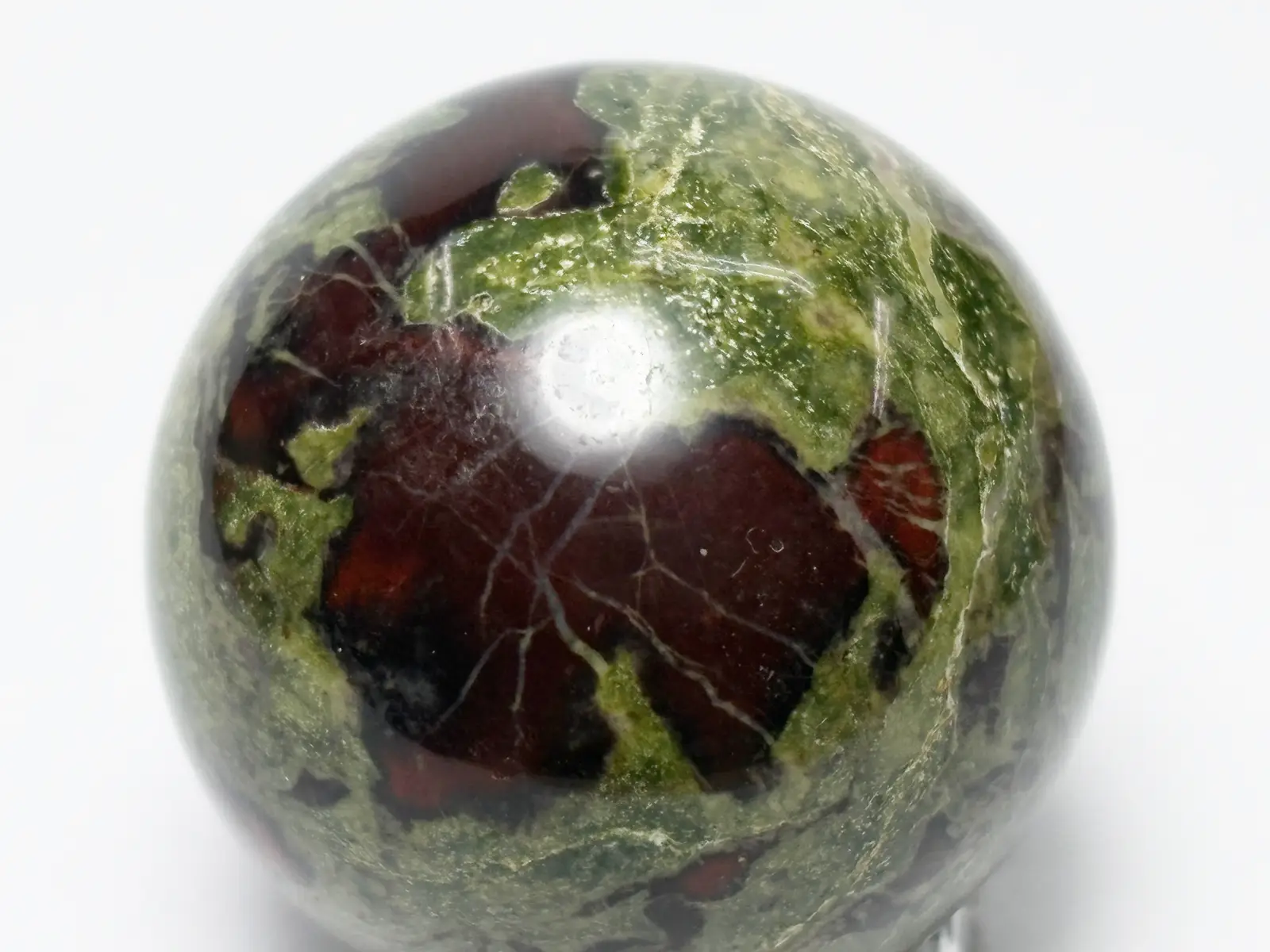ドラゴンブラッドジャスパー 30mm丸玉 /Dragon Blood Stone Sphere