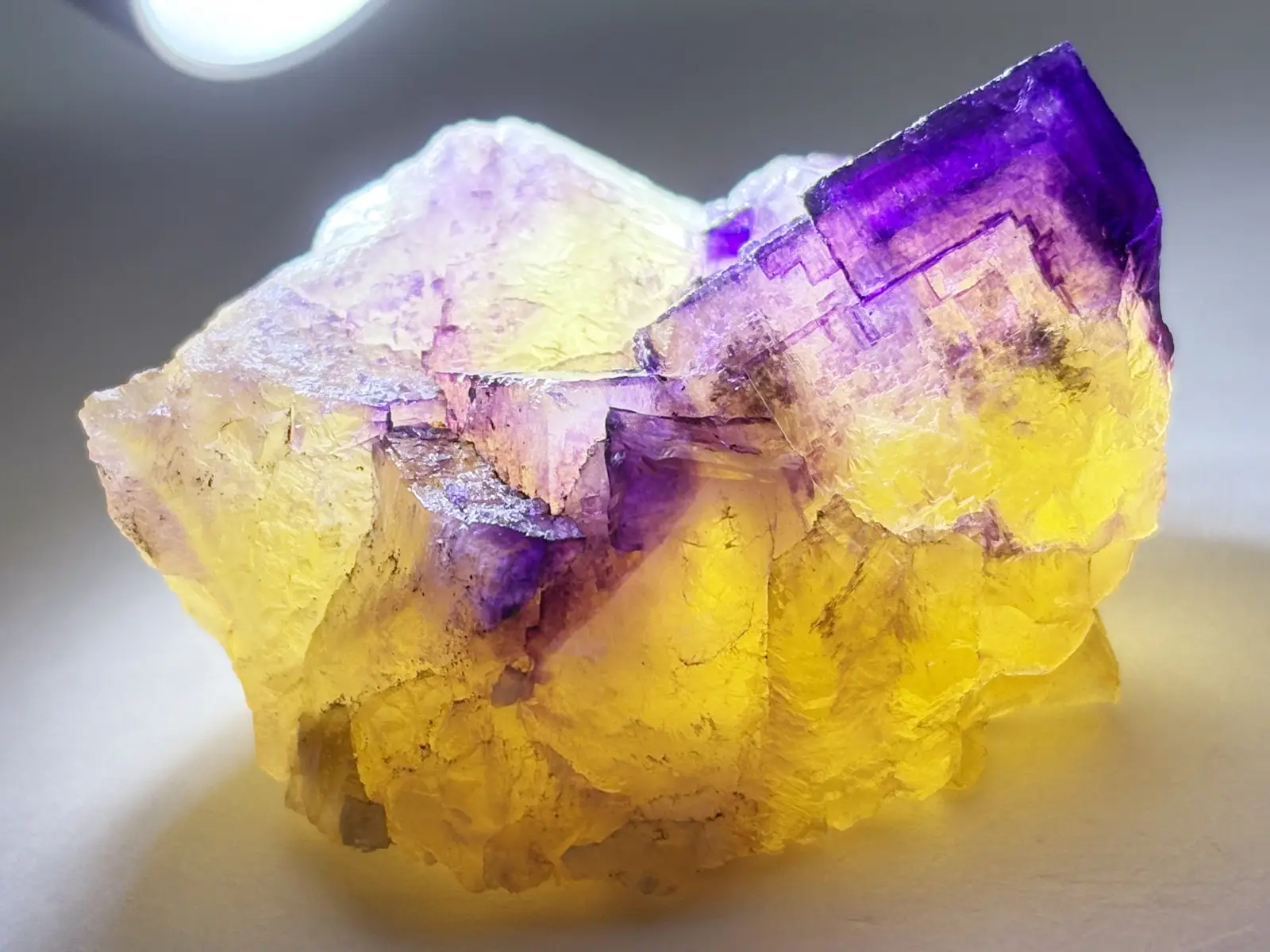 アメリカ・イリノイ州産 オイルinフローライト / Oil in Fluorite