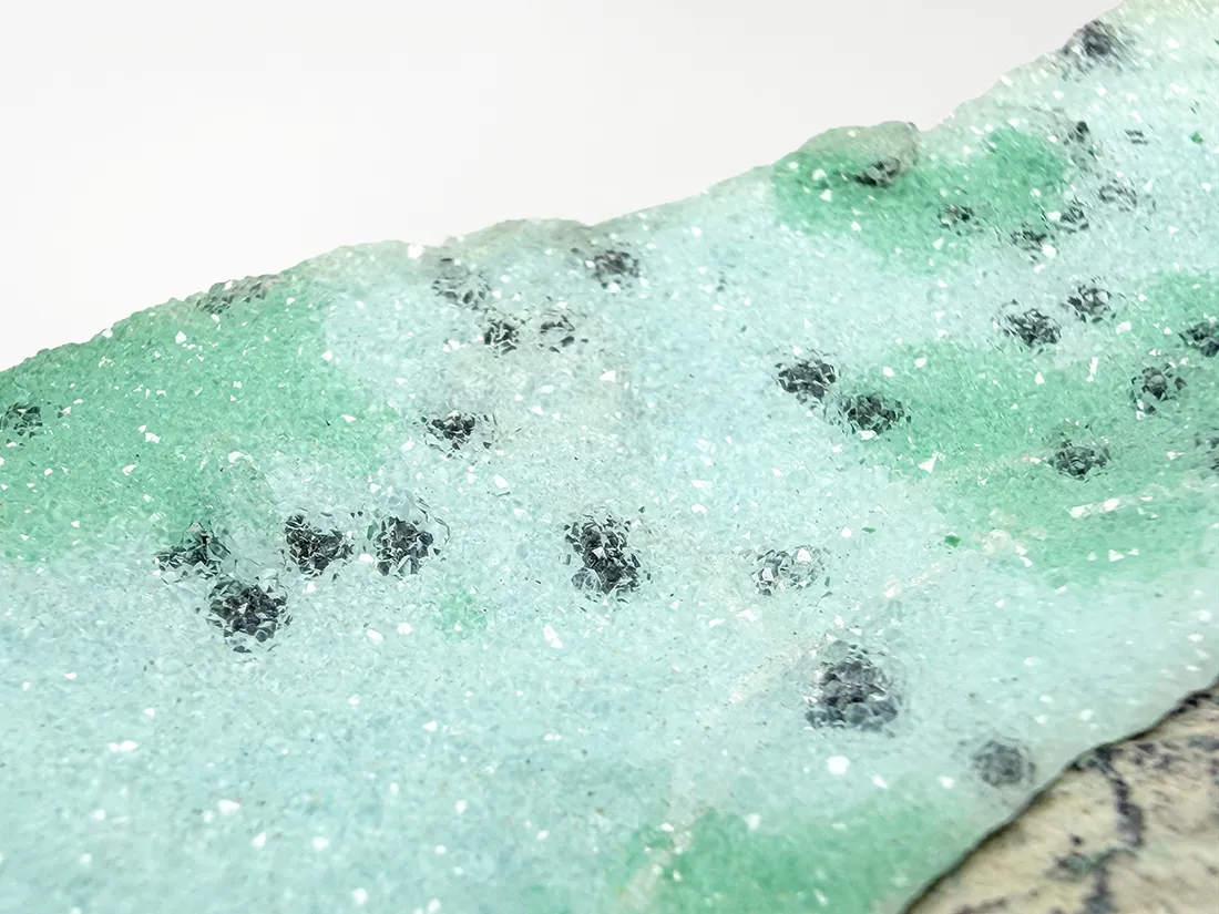 コンゴ民主共和国産 ドゥルージークリソコラ  / Druzy Chrysocolla　