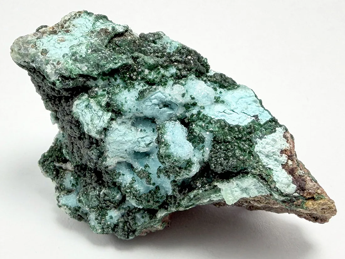 コンゴ民主共和国産 ドゥルージークリソコラ with マラカイト / Druzy Chrysocolla with Malachite