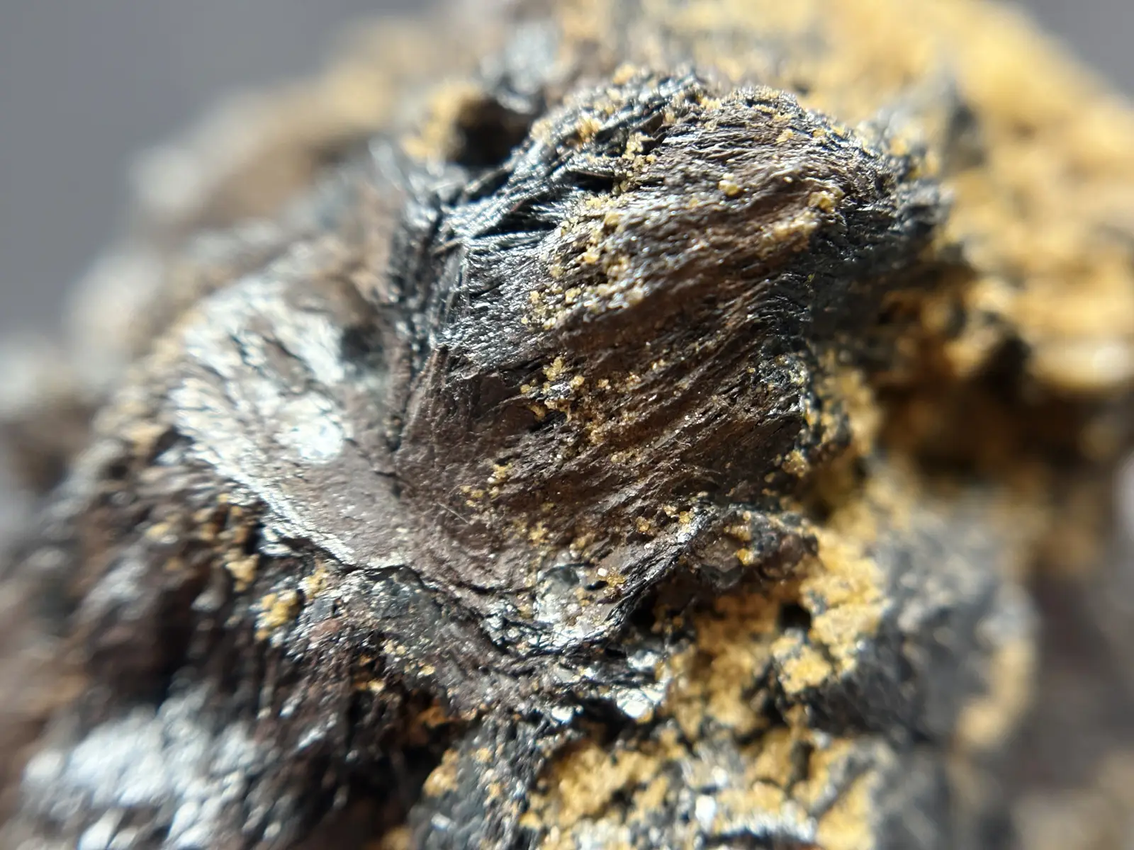 和賀仙人鉱山産 鏡鉄鉱 (赤鉄鉱)  / Specularite