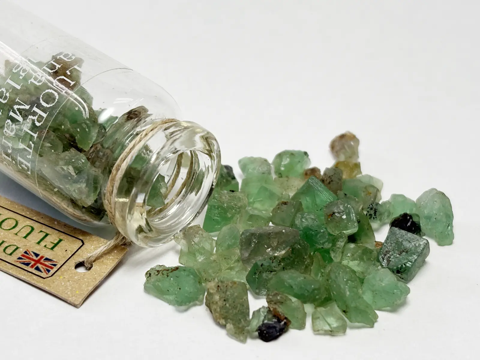 ダイアナマリア鉱山産 フローライト(小瓶入り)/ Fluorite
