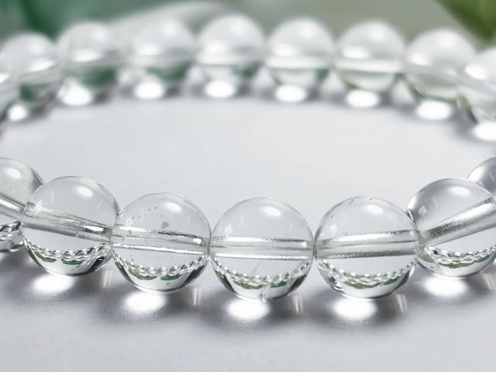 ネパール・ガネッシュヒマール産 ヒマラヤ水晶  8mmブレスレット アソート / Ganesh Himal Quartz