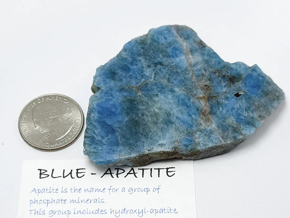 マダガスカル産 ブルーアパタイト (燐灰石) / Blue  Apatite