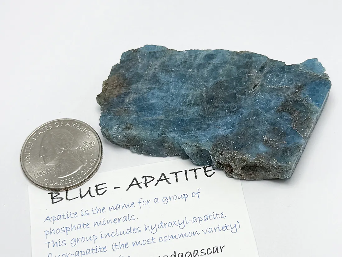 マダガスカル産 ブルーアパタイト (燐灰石) / Blue  Apatite