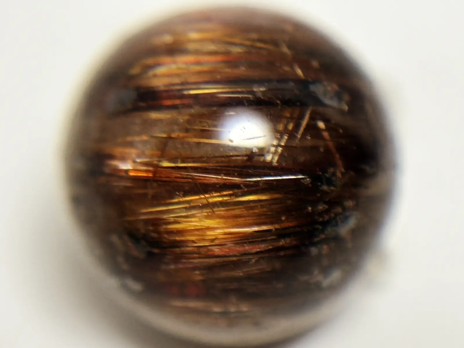 高品質 ルチルクォーツ 10mm 丸玉 / Rutilated Quartz Sphere