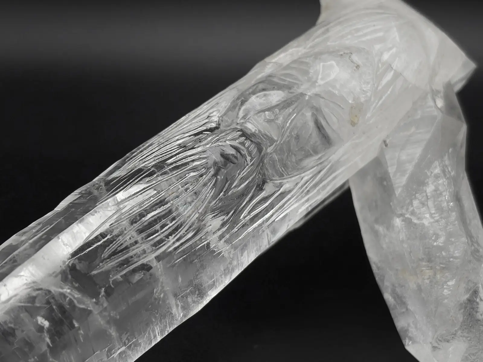 水晶 イエス・キリスト彫刻 / Jesus Christ Quartz 