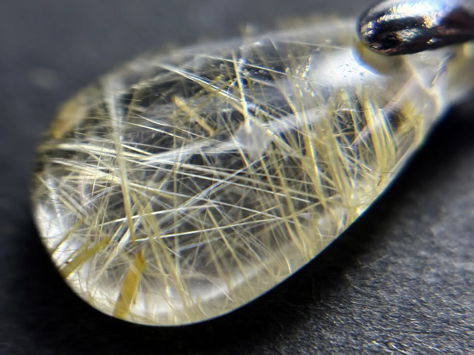 ルチルクォーツ ペンダントトップ/ Rutilated Quartz
