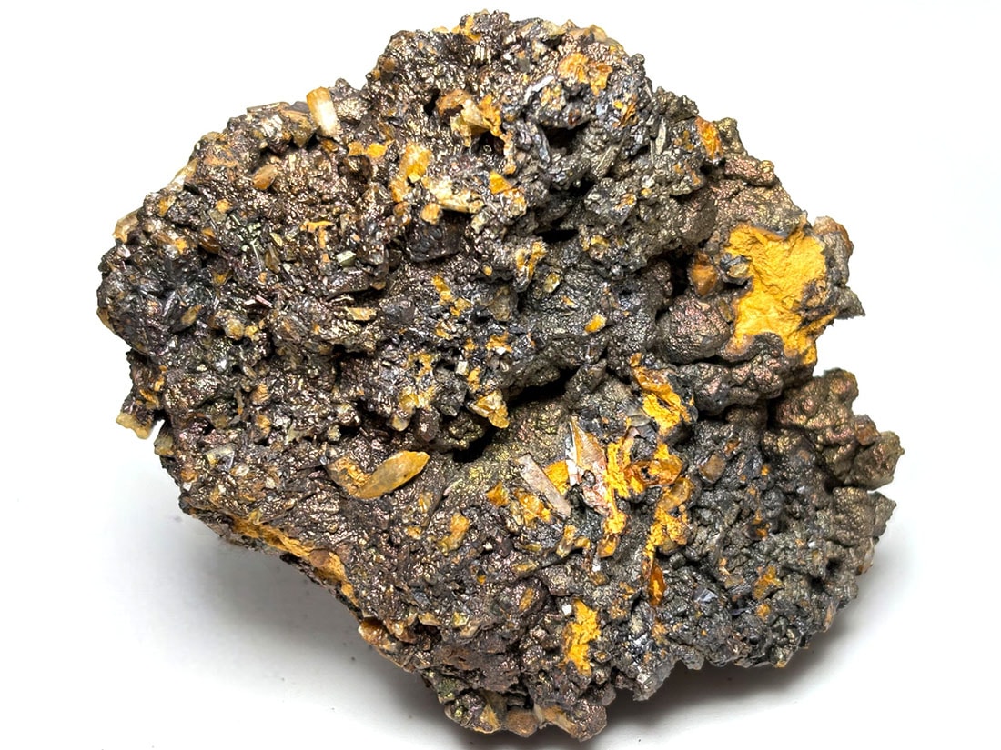 長野県川上村居倉産 褐鉄鉱 & 水晶 / Limonite & Quartz