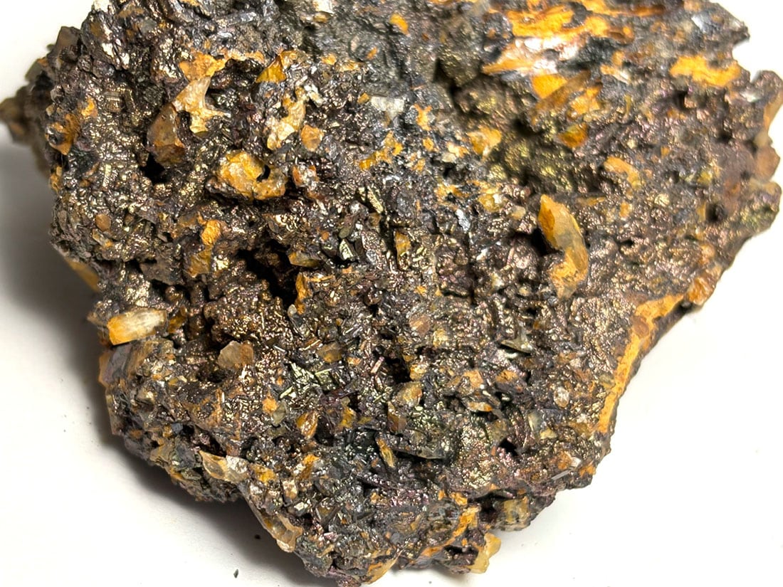 長野県川上村居倉産 褐鉄鉱 & 水晶 / Limonite & Quartz