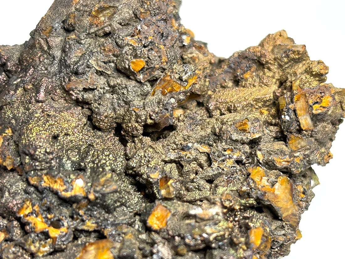長野県川上村居倉産 褐鉄鉱 & 水晶 / Limonite & Quartz