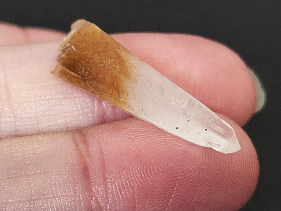 水晶 シトリン水晶 六角柱 t61-14150 : 誠安天然石専門店 - 通販
