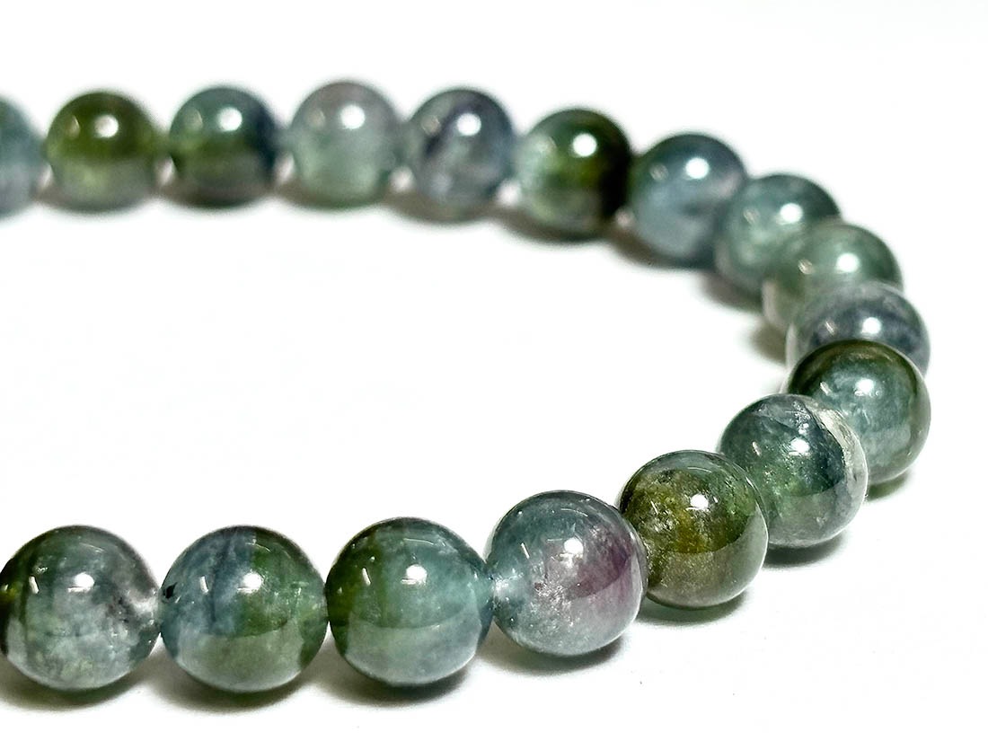 ※専用ページ　グリーントルマリン・サファイア　ブレスレット　セット ブルー ＆ グリーン トルマリン ブレスレット 6mm / tourmaline