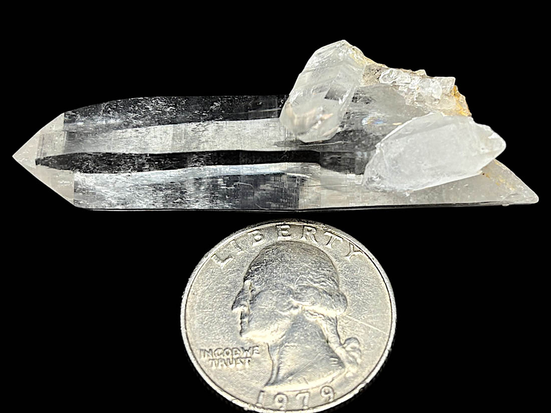 インドマニハール水晶ポイントヒマラヤ水晶266g 天然石