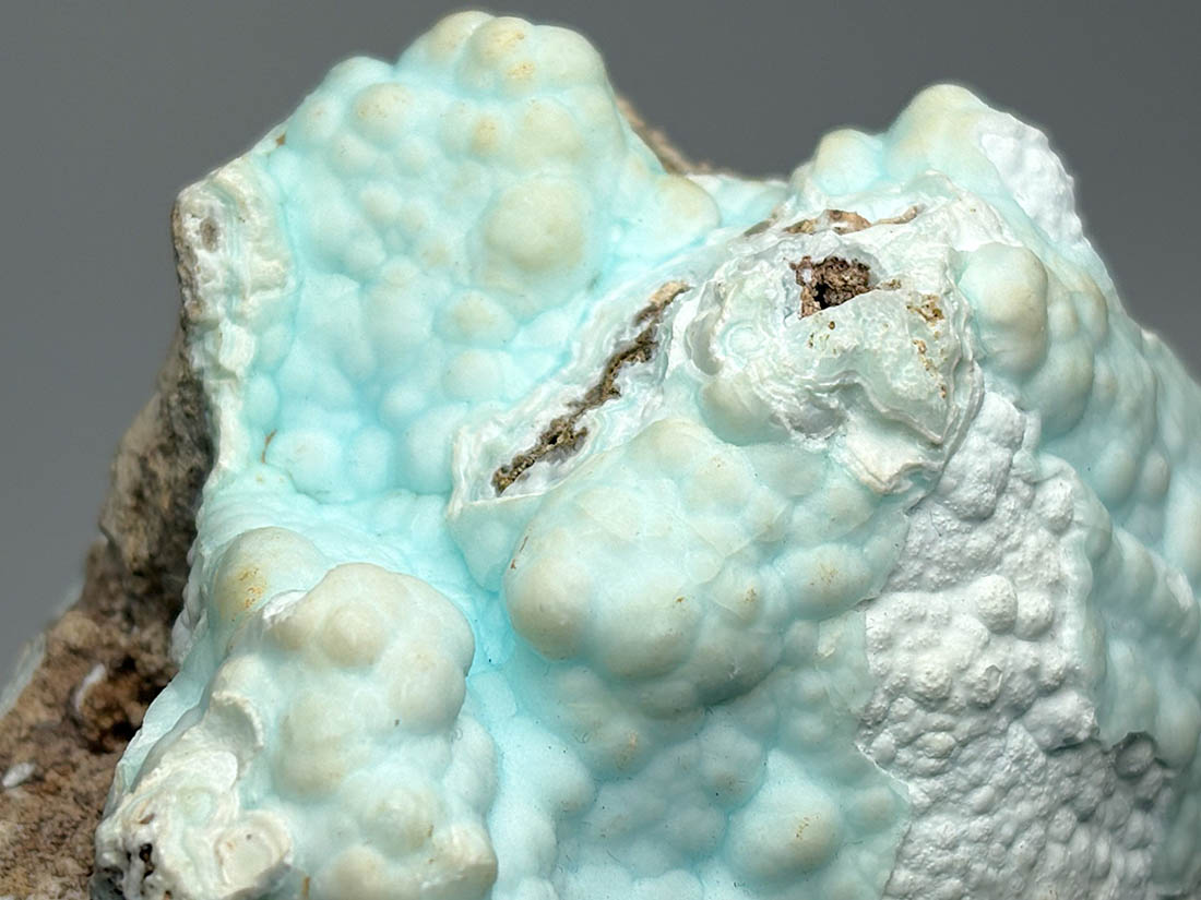 ヘミモルファイト　異極鉱　Hemimorphite 雲南省産ヘミモルファイト / Hemimorphite ( 異極鉱 )