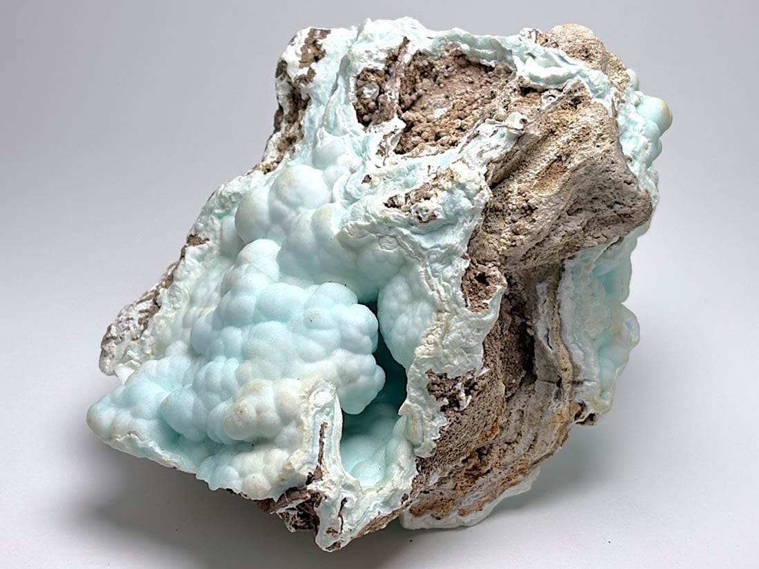 雲南省産ヘミモルファイト / Hemimorphite ( 異極鉱 )