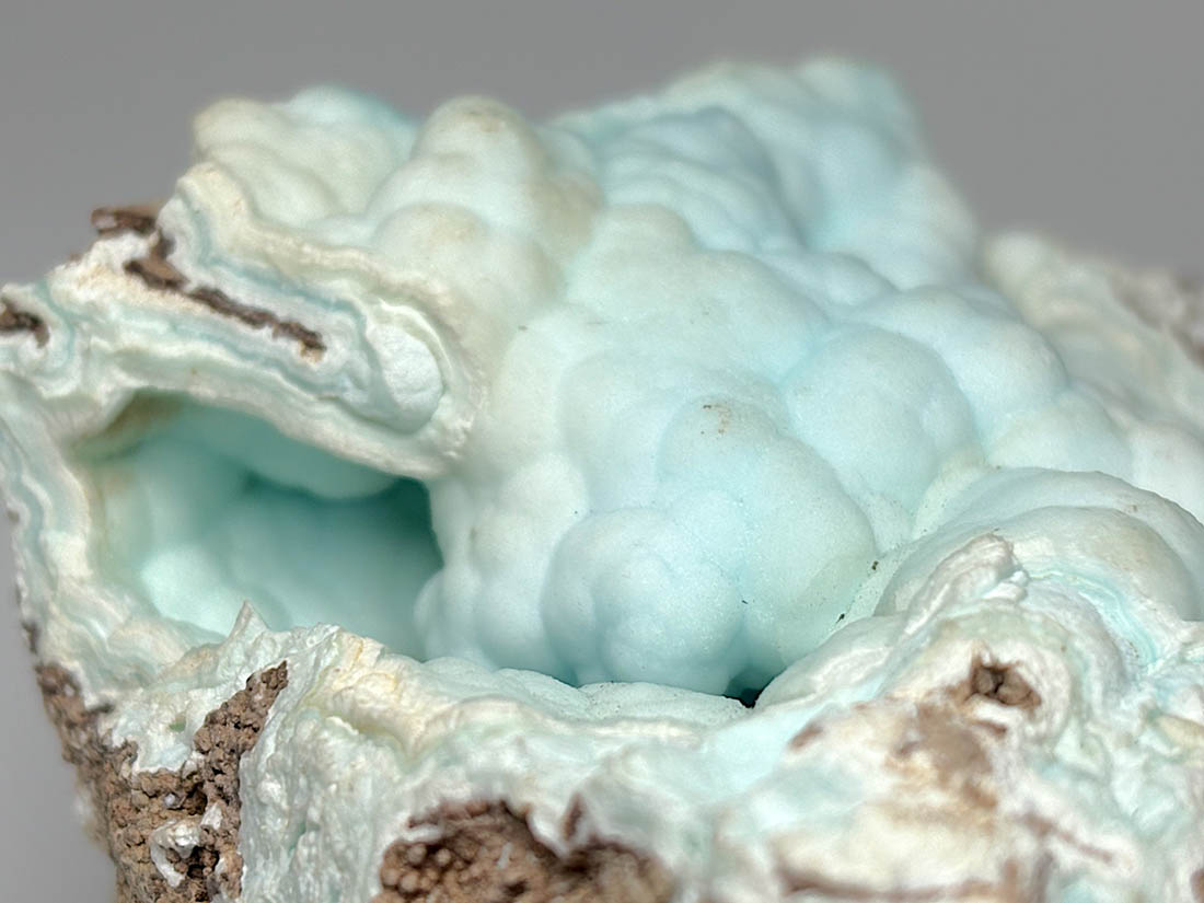 ヘミモルファイト　異極鉱　Hemimorphite 雲南省産ヘミモルファイト / Hemimorphite ( 異極鉱 )