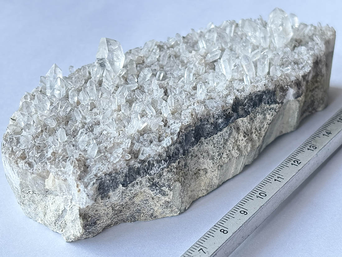 パキスタン産 パーキマーダイヤモンドクォーツ (両剣水晶/ダブル