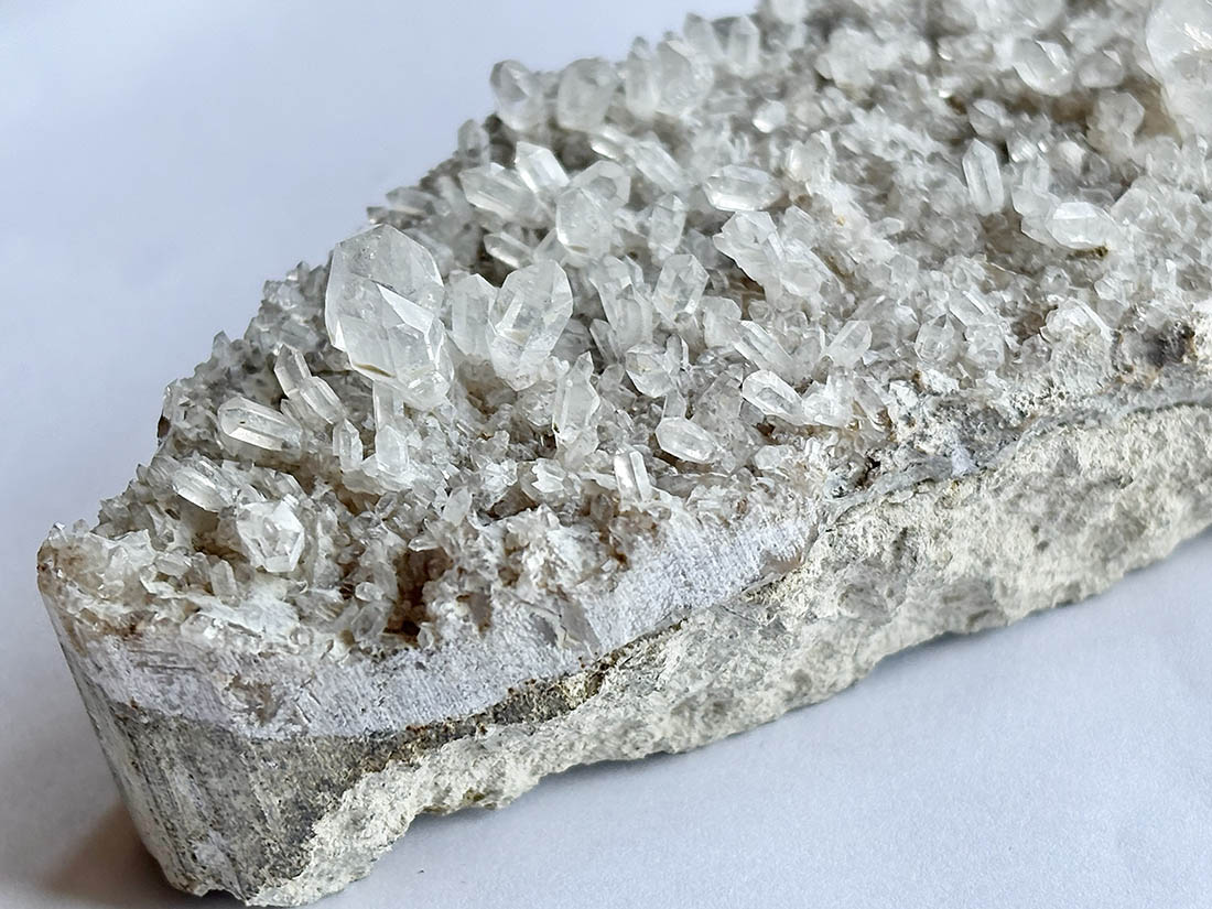 パキスタン産 パーキマーダイヤモンドクォーツ (両剣水晶/ダブル