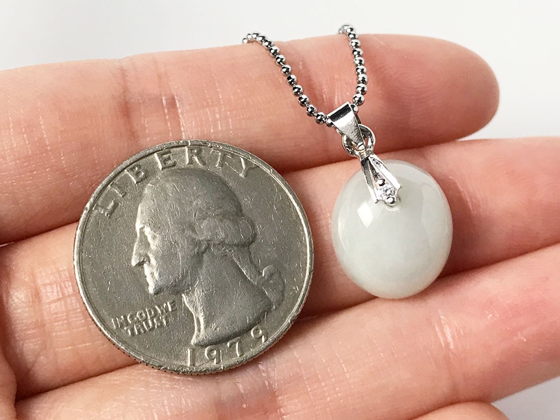 ヒスイ ペンダントトップ(カボションカット)