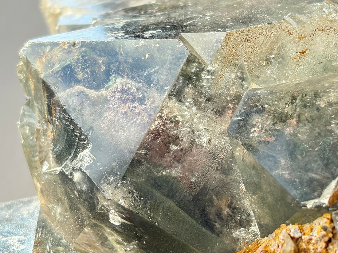 ブラジル産 ガーデンクォーツ クラスター 大型 ( 庭園水晶 )/ Garden