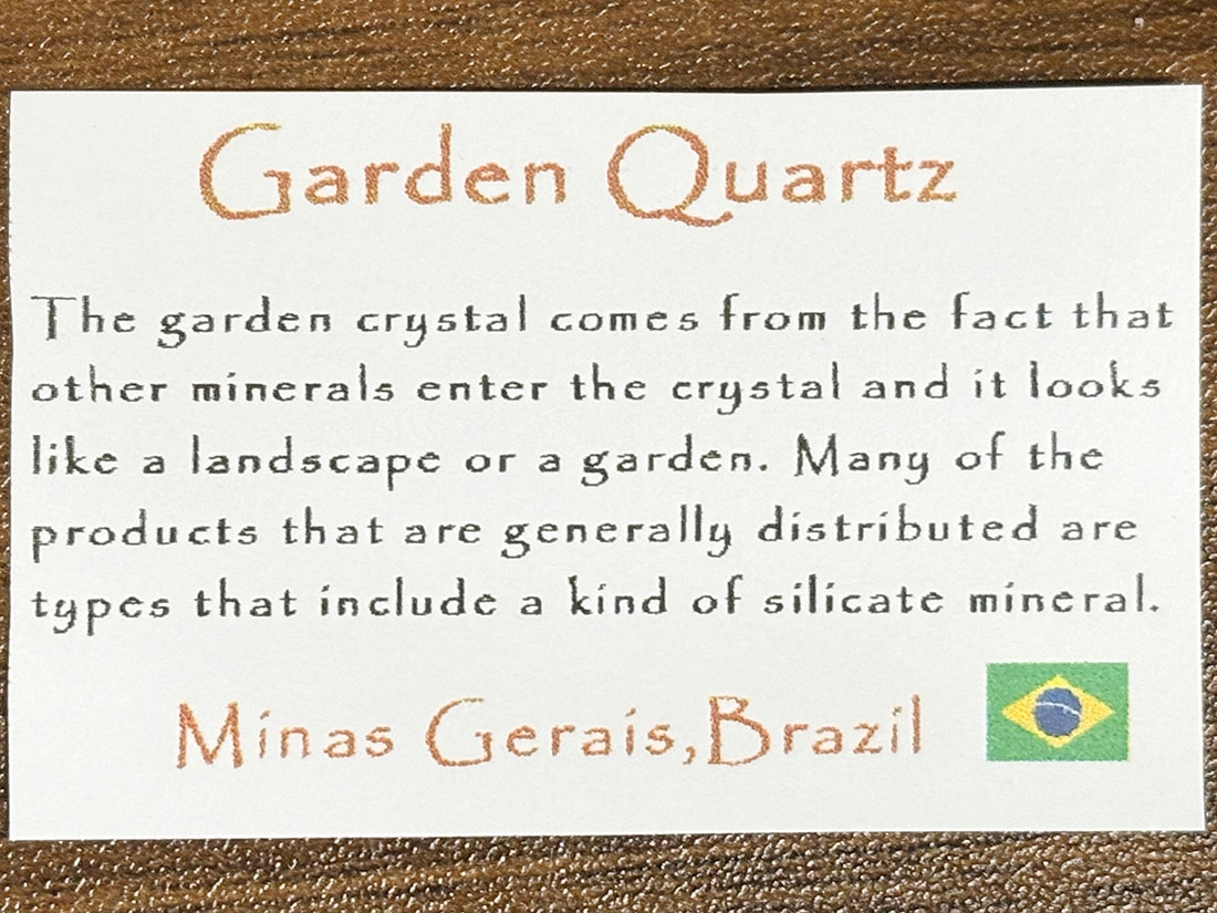 ブラジル産 ガーデンクォーツ クラスター 大型 ( 庭園水晶 )/ Garden