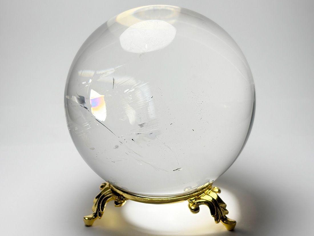 天然水晶 丸玉 110mm / Natural Quartz Sphere