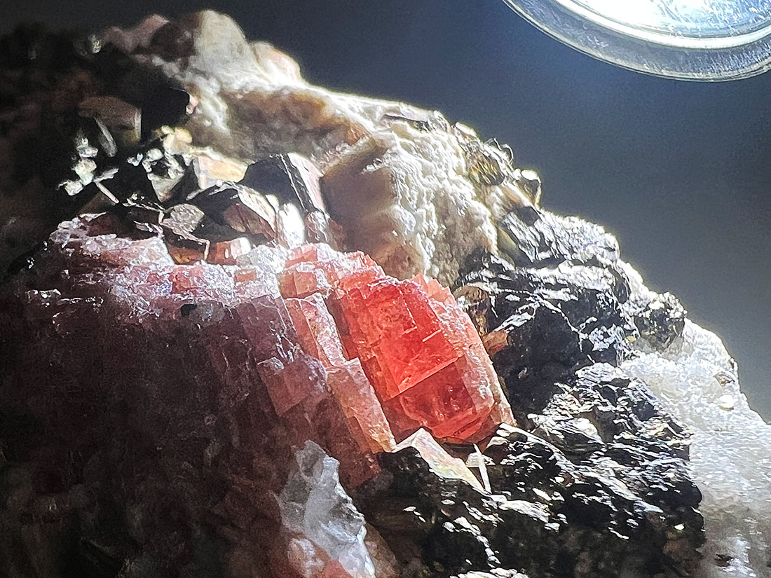 コロラド州スウィートホーム鉱山産ロードクロサイト