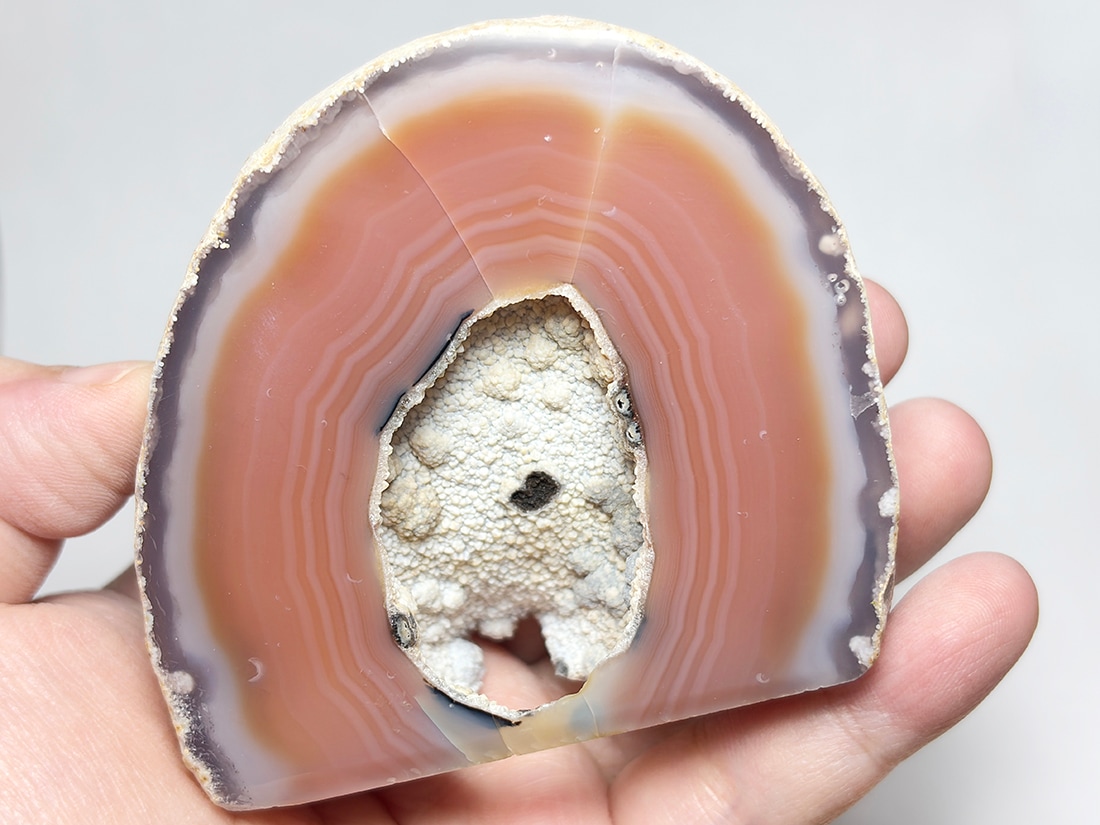 ブラジル産アゲートジオード（瑪瑙晶洞）/Agate Geode