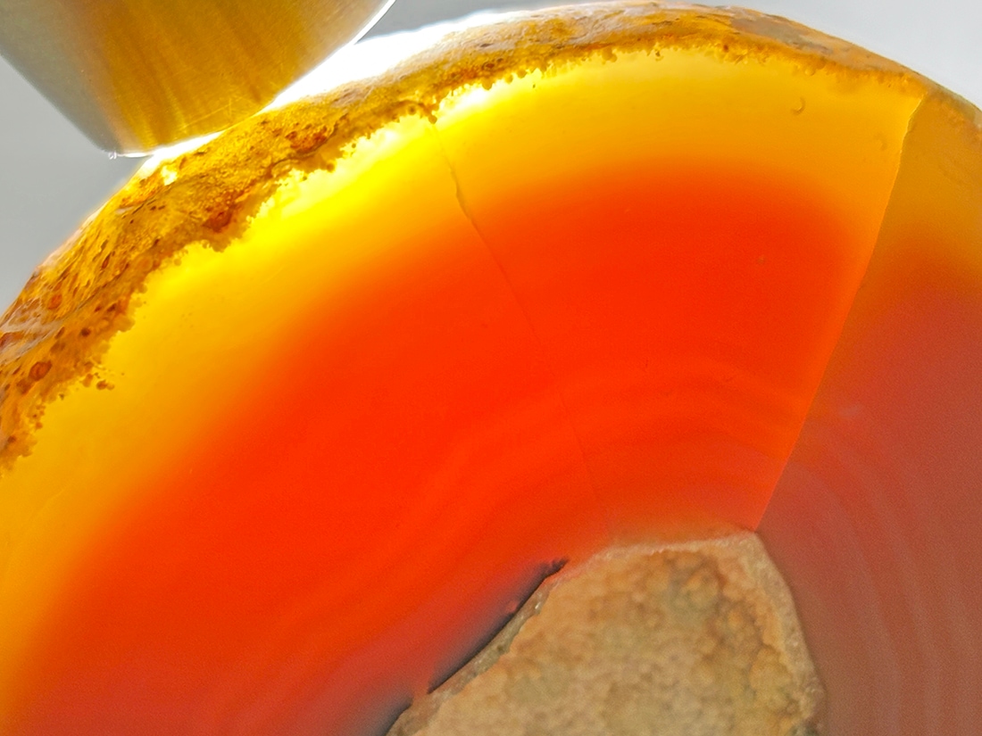 ブラジル産アゲートジオード（瑪瑙晶洞）/Agate Geode