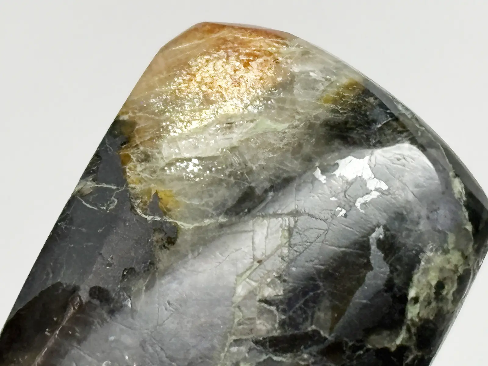 インド産 アイオライトサンストーン タンブル / Iolite ＆ Sunstone