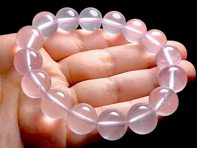 スターローズクォーツ ブレスレット 13mm