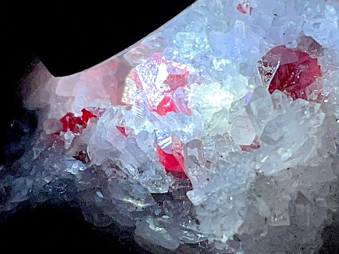 希少＞朱砂 辰砂 シナバー クリスタル ワンド 魔法 豊かさ 繁栄