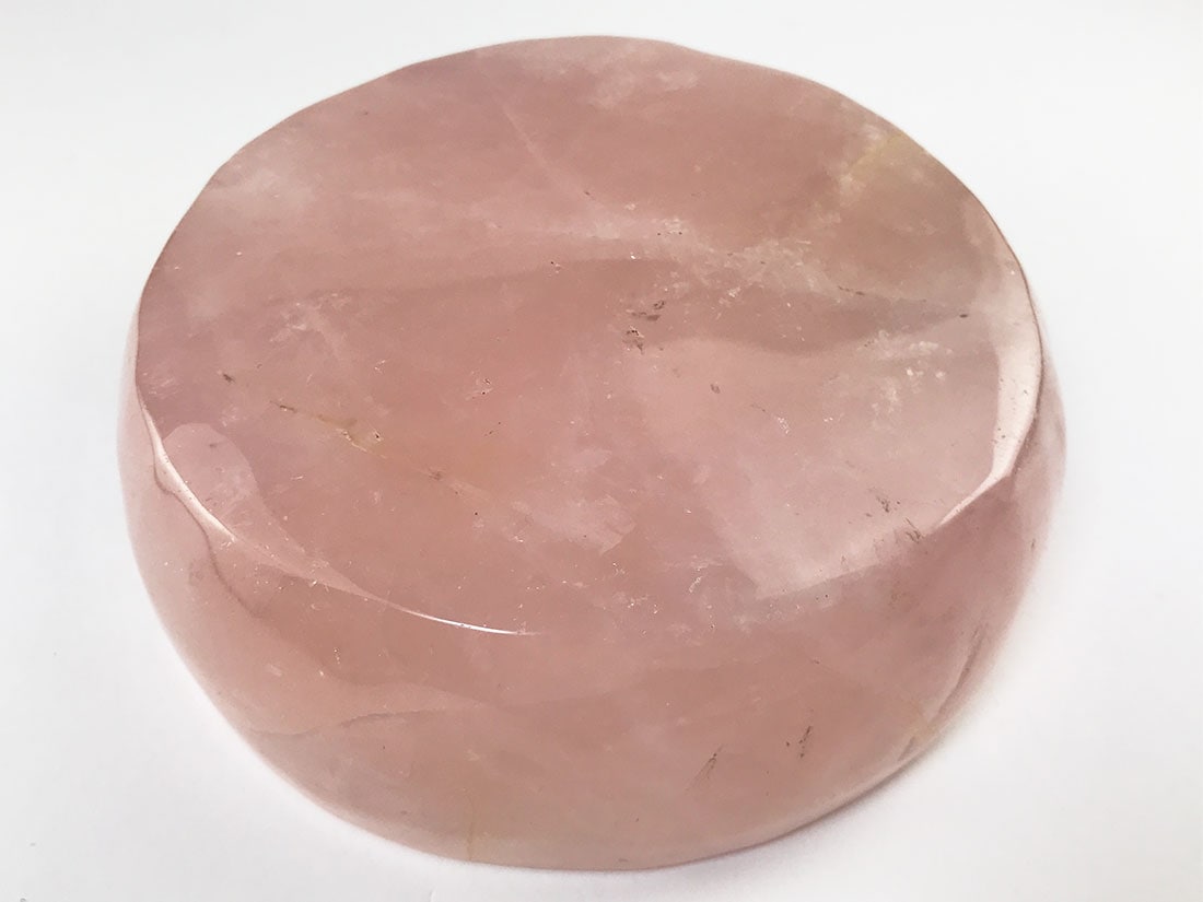 ローズクォーツボウル/Rose Quartz Bowl
