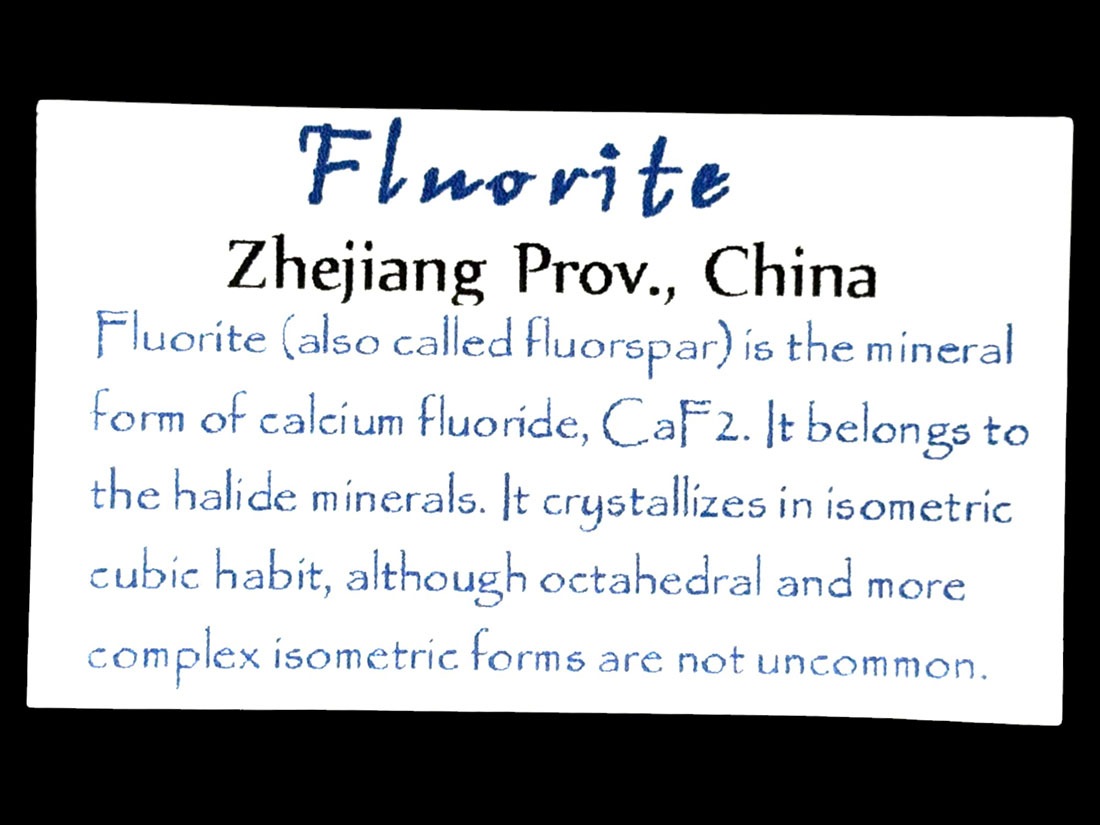 浙江省産 フローライト ( 蛍石 )/ Fluorite