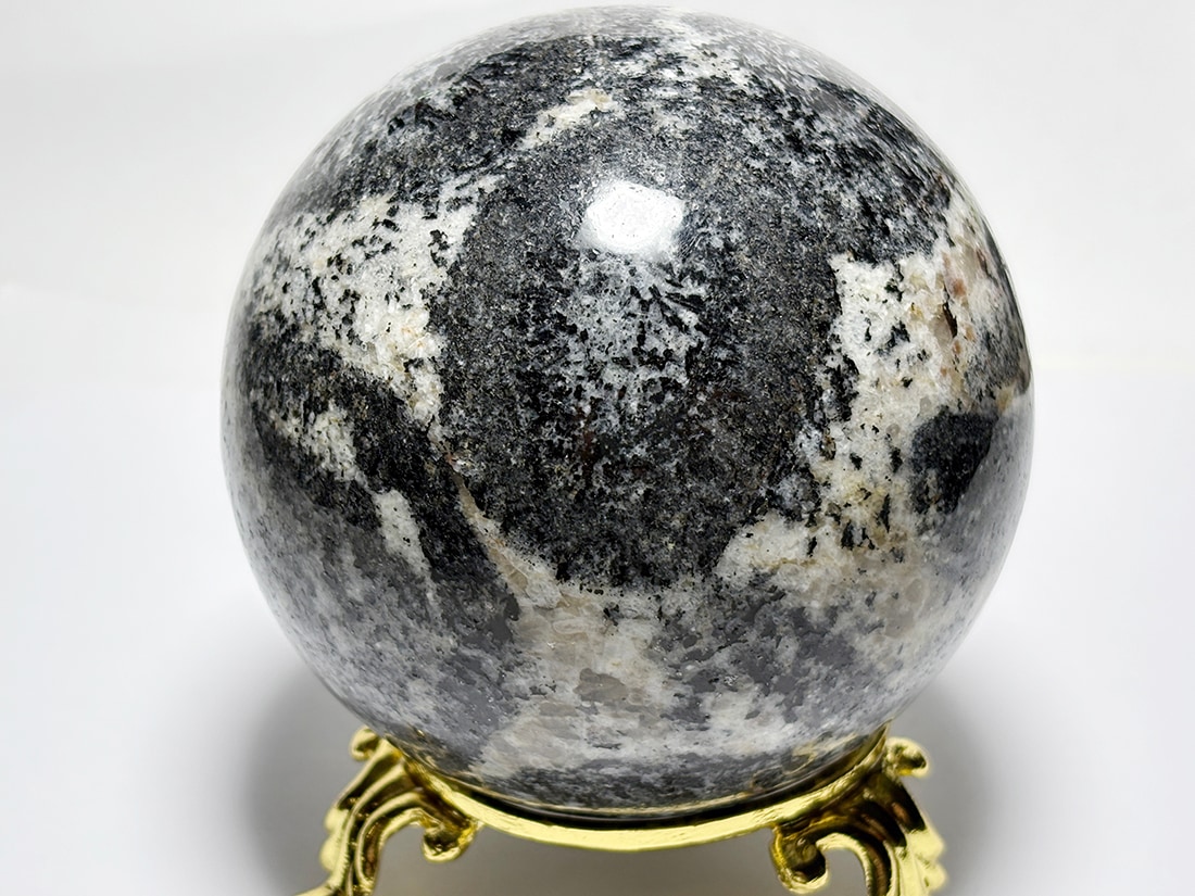 オーストラリア産 ナポレオン石 (時計石) 94mm丸玉 / Napoleonite Sphere