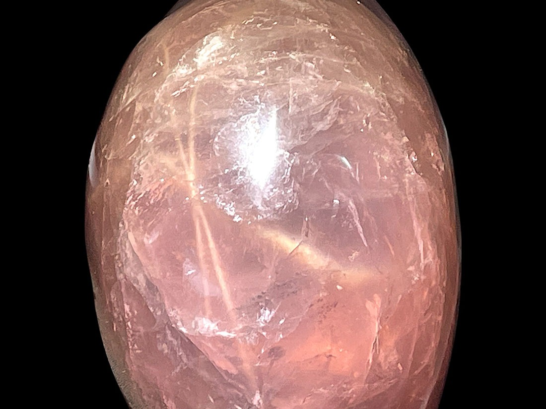 スターローズクォーツ ハート 大型