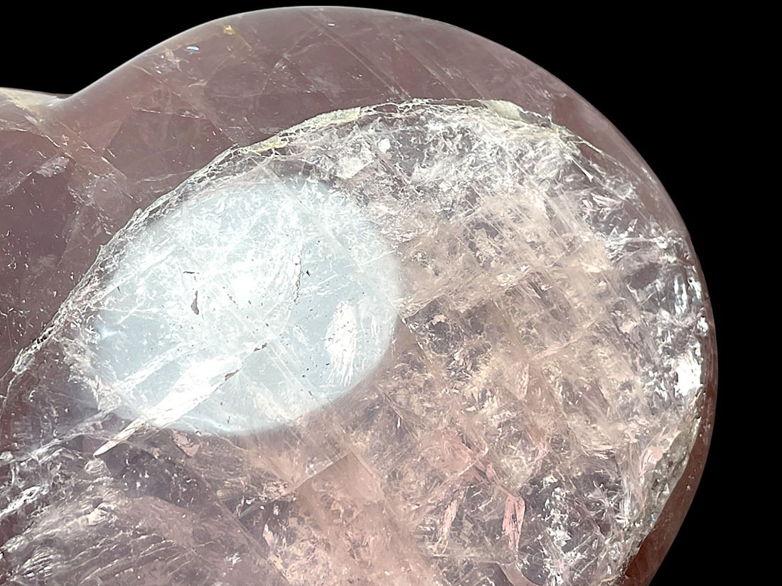 スターローズクォーツ ハート 大型