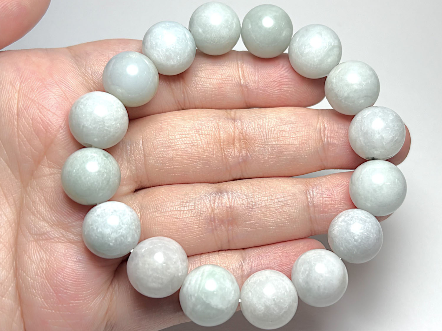 祖母父の蒐集品　天然翡翠　ブレスレット 祖母父の蒐集品 天然翡翠 ブレスレット 希少 ☆超綺麗見惚れるほど