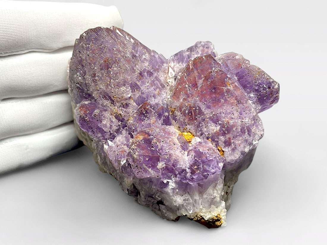 ☆価値ある逸品☆透明度と美々クラック☆究極形状☆アメジスト アステロイド 天然石 レア形状 モロッコ産 アーティチョーク アメジスト