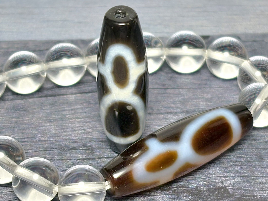 チベット 財神天珠 ( 至純天珠 ) / dZi beads