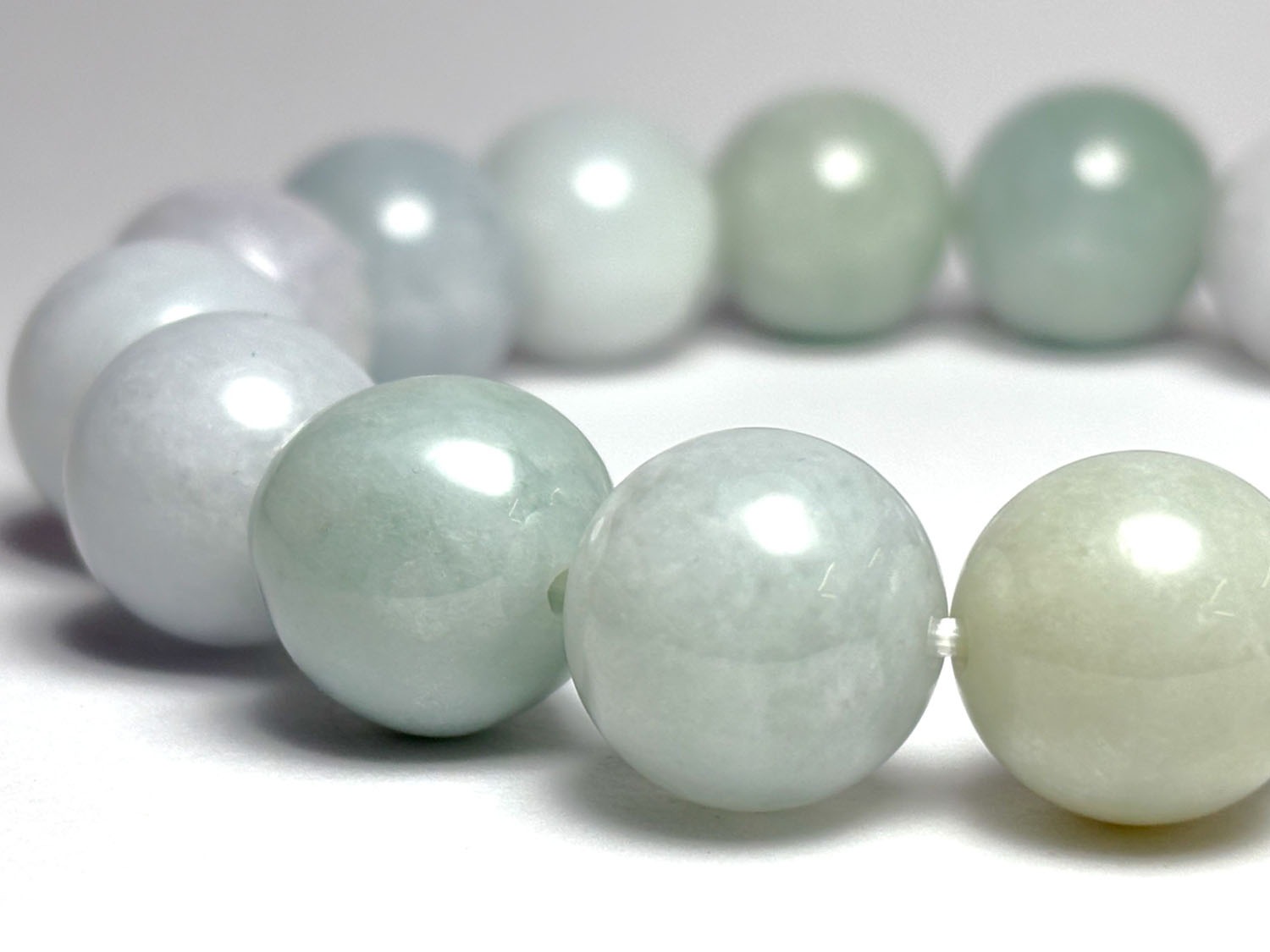 翡翠 ブレスレット 13.5mm